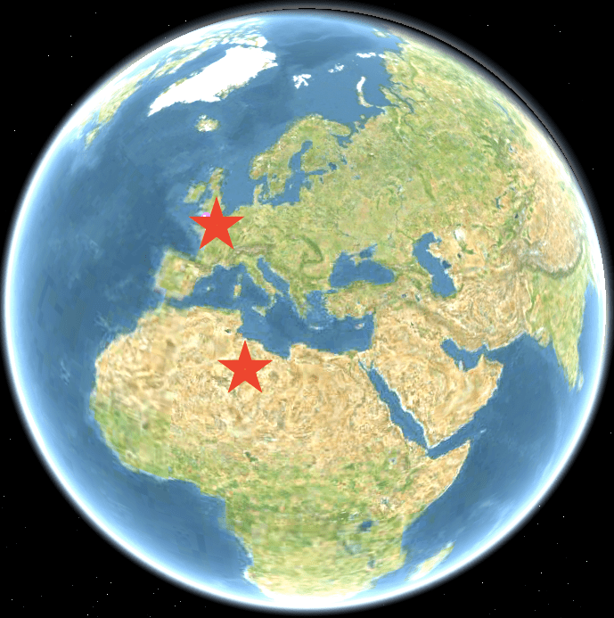 Pisownia rozdzielna przymiotników złożonych. Przykład europejsko-afrykański