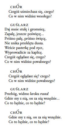 Dziady cz 2 streszczenie szczegolowe