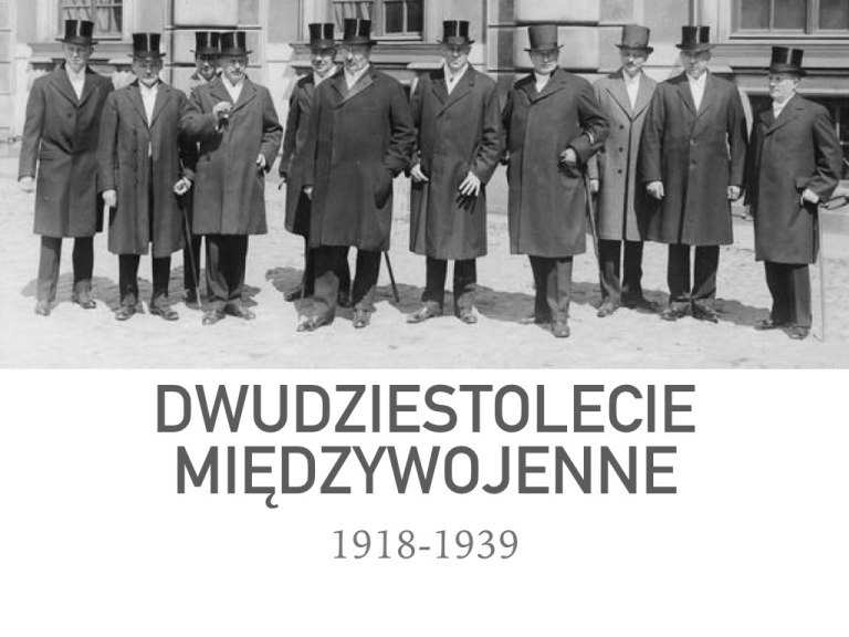 Dwudziestolecie międzywojenne – prezentacja – Język polski