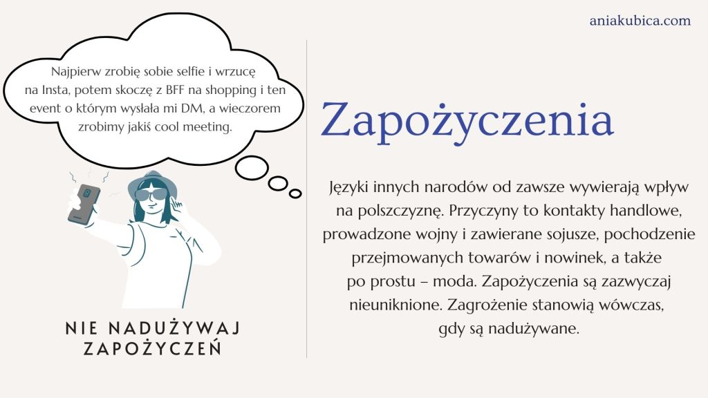 Zapożyczenia w języku polskim - przykłady i zagrożenia