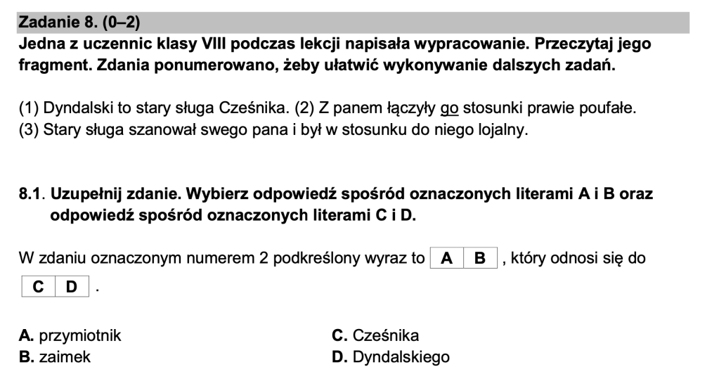 Gramatyka – Język polski